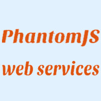 Consume web services in PhantomJS